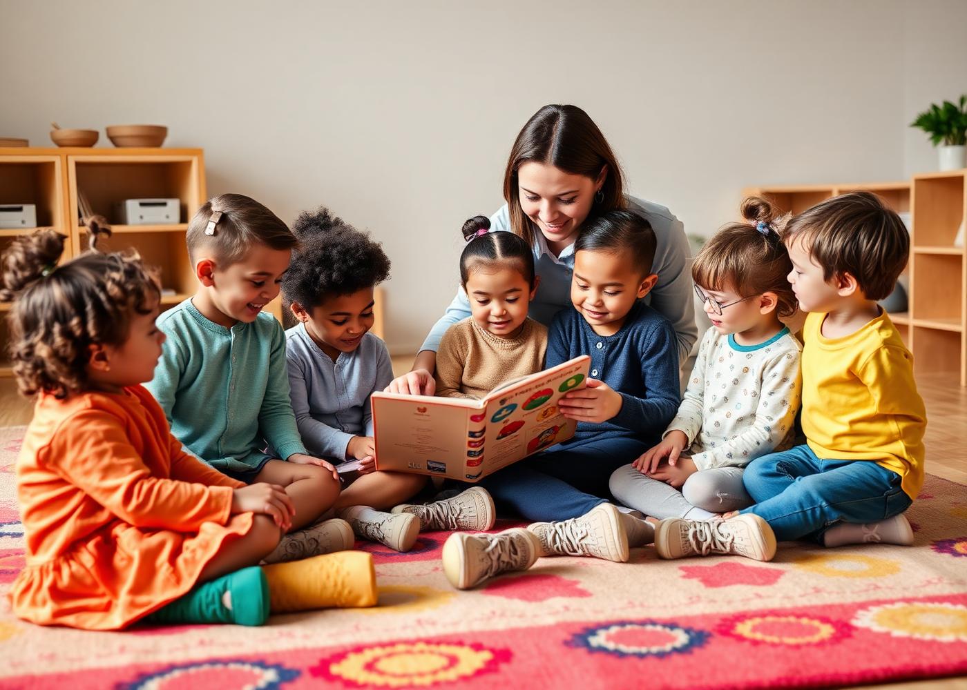 Group story reading